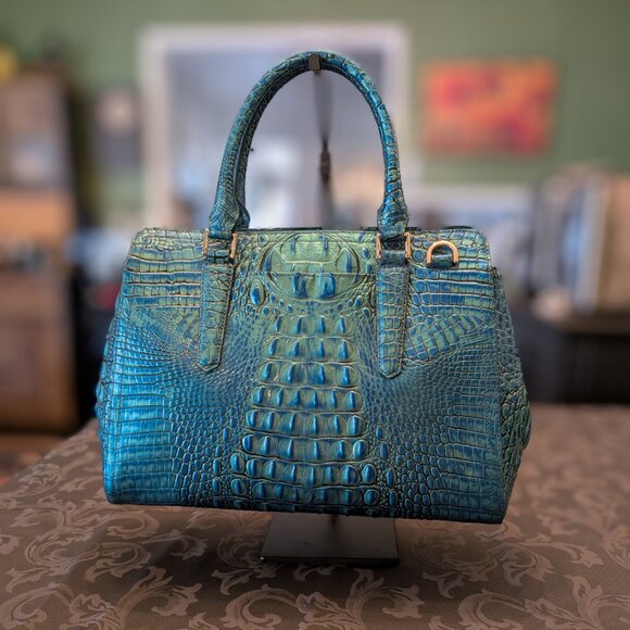 Brahmin Small Finley Bag Peacock NWT - Picture 2 of 8